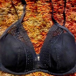 Victorias Secret Cobalt Blue Lace Bra